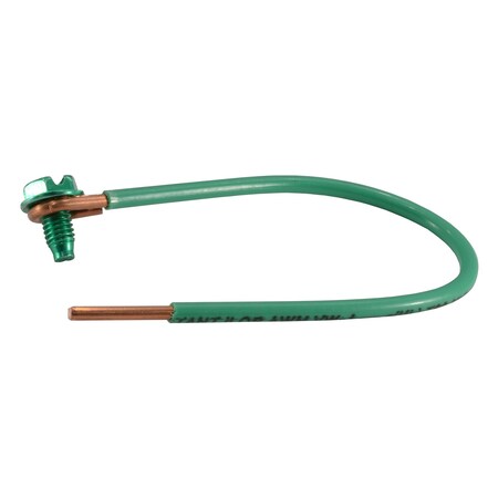 Midwest Fastener #12 x 6" Grounded Solid Wire Pigtails 50PK 53681